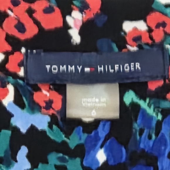 Tommy Hilfiger Wildflower Slip On Dress Size 6 - Picture 2 of 8